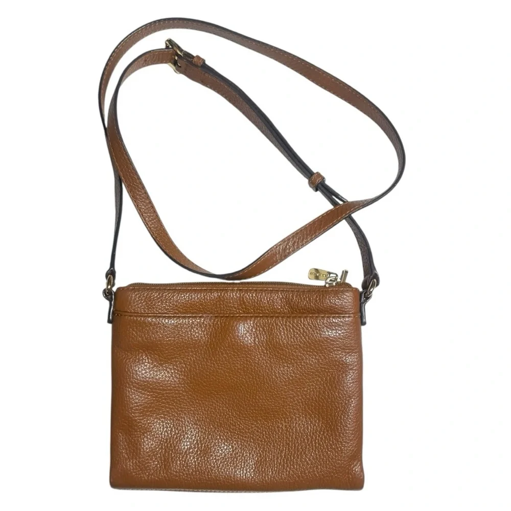 Michael Kors Tan Leather Crossbody Bag